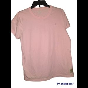 XL pink Champion tee